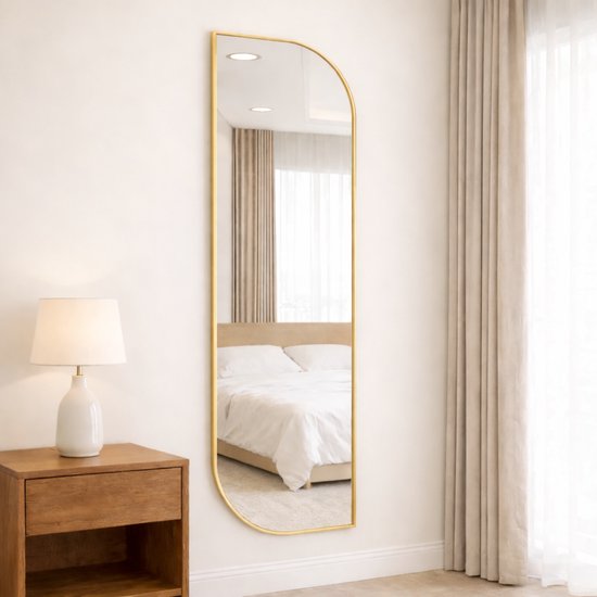 Passpiegel  goud 160x50 cm