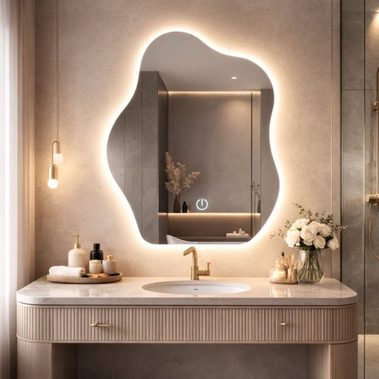 Badkamerspiegel met Verlichting 60x80 cm