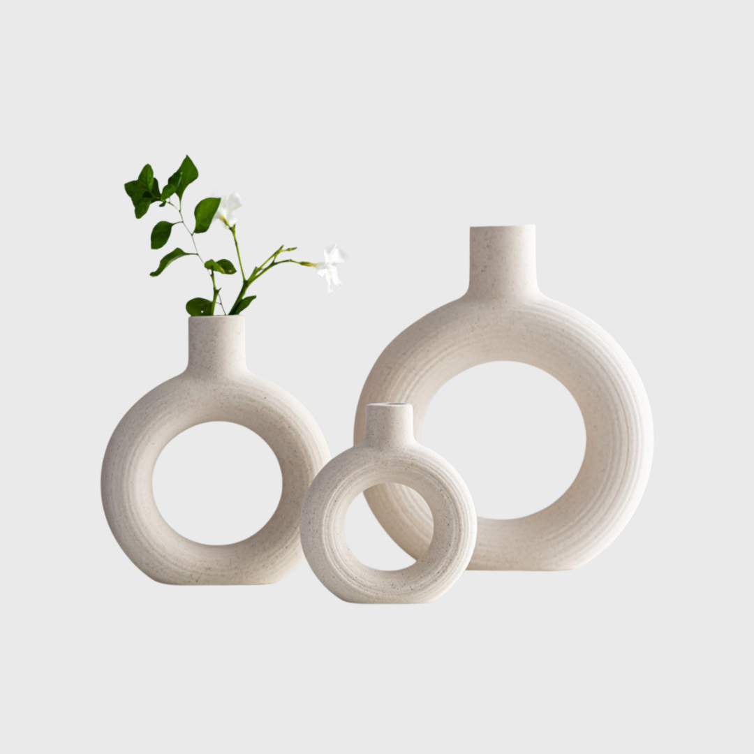 Keramische Vazen – Set van 3